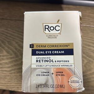 ROC’ Dual Eye Cream with Retinol and Peptides new